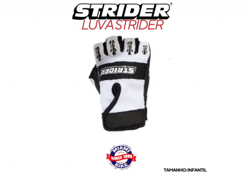 LUVA STRIDER WHT INFANTIL SHORT FINGER - MAASCULINO