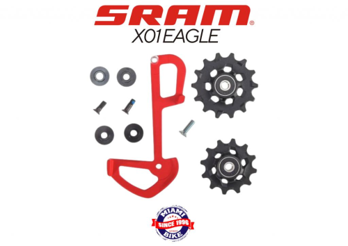 ROLDANA + CORPO SRAM XO1 EAGLE RED